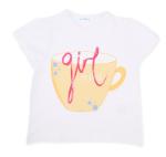 Mavipink Kız Çocuk Girl Mug T-Shirt