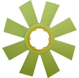 fan blade, fan cooling, plastic fan