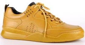 1934 RUBBER SOLE YELLOW LEATHER MEN SHOES