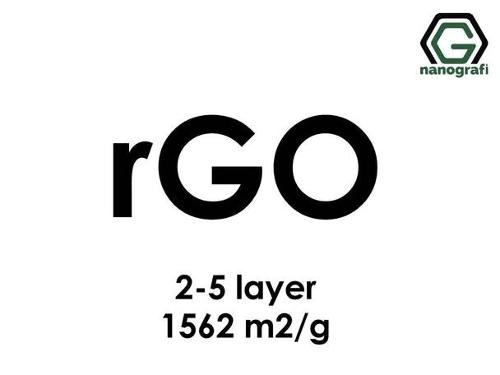 Reduced Graphene Oxide (rGO), S.A: 1562 m2/g, 2-5 layers