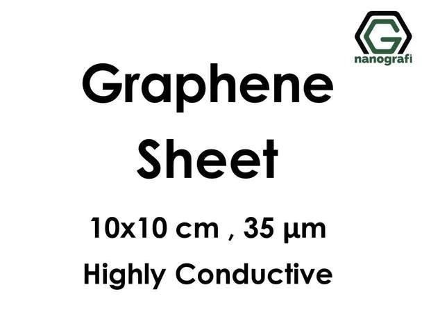 Graphene Sheet, Size: 10 cm x 10 cm, Thickness: 35 µm