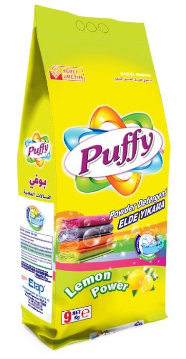 Puffy Powder Detergent for Handwashing