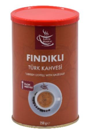 Kahve Tiryakisi Fındıklı Türk Kahvesi 250 Gr