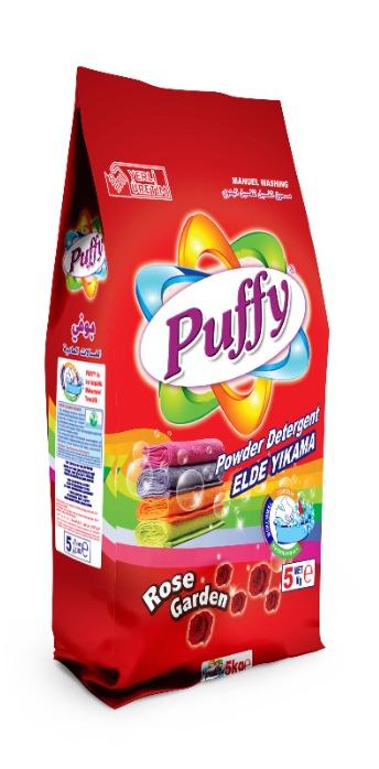 Puffy Powder Detergent for Handwashing