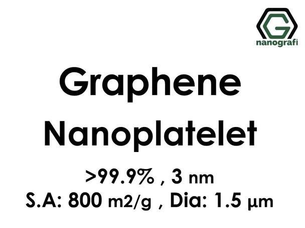 Graphene Nanoplatelet, Purity: 99.9%, Size: 3 nm, S.A: 800 m