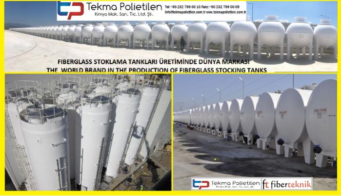 fiberglas stoklama tankları fiberglass treatment tanks
