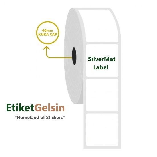 SilverMat Etiket - Metallized Label