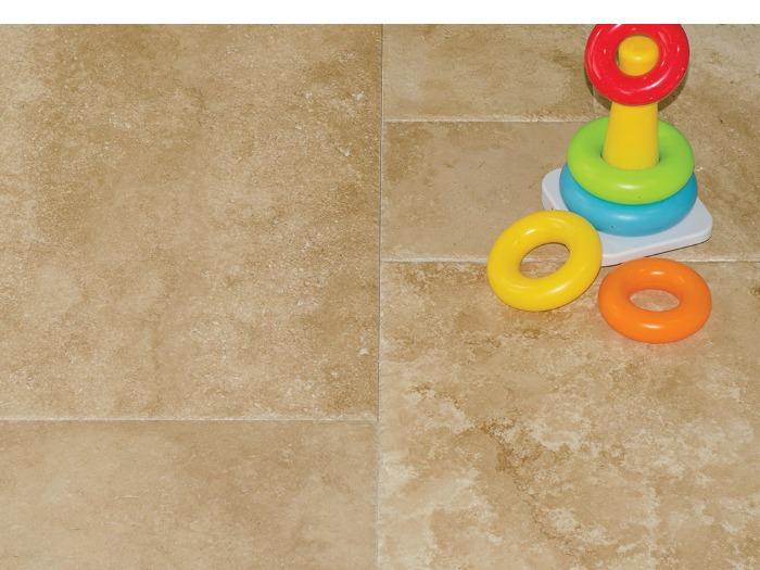 Travertine Brushed and Chiselled Edge Tiles