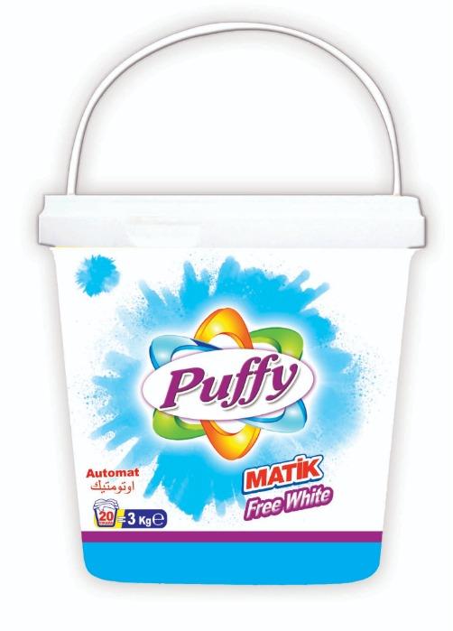 Puffy Automat Powder Detergent  3 KG Drum