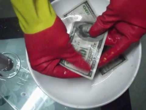  CHEMICAL SSD SOLUTION FOR CLEANING BLACK DOLLAR, EURO AND P