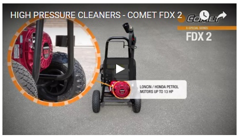 HIGH PRESSURE CLEANERS - COMET FDX 2