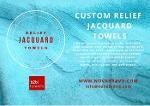 Custom Relief Jacquard Towels 