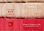Custom Bath Towels 