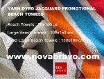 Custom Yarn Dyed Jacquard Towels 