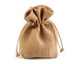 Jute Natural Pouch