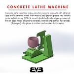 Concrete Lathe Machine