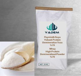 HIGH PROTEIN DEMINERALIZED Whey Powder 70% (1D)