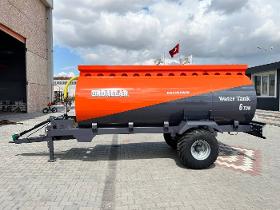 6 ton single axle water tanker