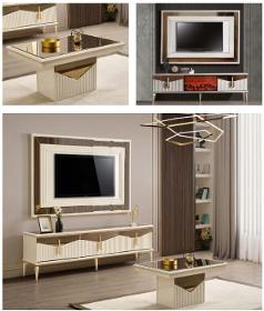 DN2103 Tv unit and coffee table