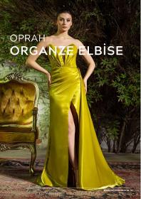 Oprah Organze Elbise