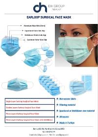 Earloop Surgical Face Mask