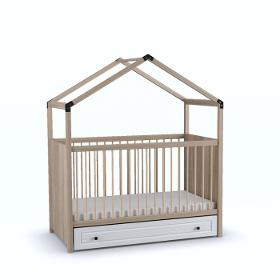 House Baby Cot 70x140