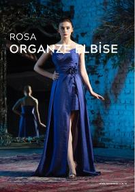 Rosa Organze Elbise