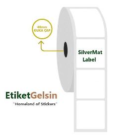 SilverMat Etiket - Metallized Label