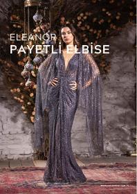 Eleanor Payetli Elbise