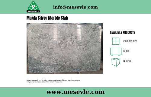 Mugla Silver Marble Slab