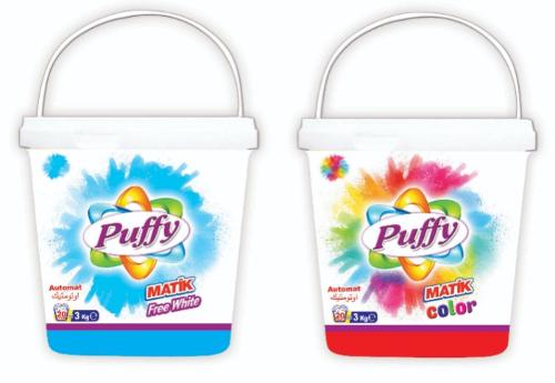 Puffy Automat Powder Detergent 3 KG Bucket