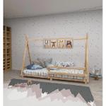 Nanala Solid Wood Montessori Floor Bedstead - Natural